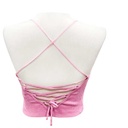 Crop Top Love Tree Rosa Flamenco- S