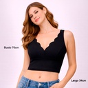 Crop Top Missguided Negro- S