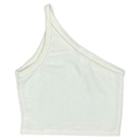 Crop Top Nasty Gal Crema- XS