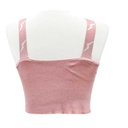 Crop Top Palo Rosa- S