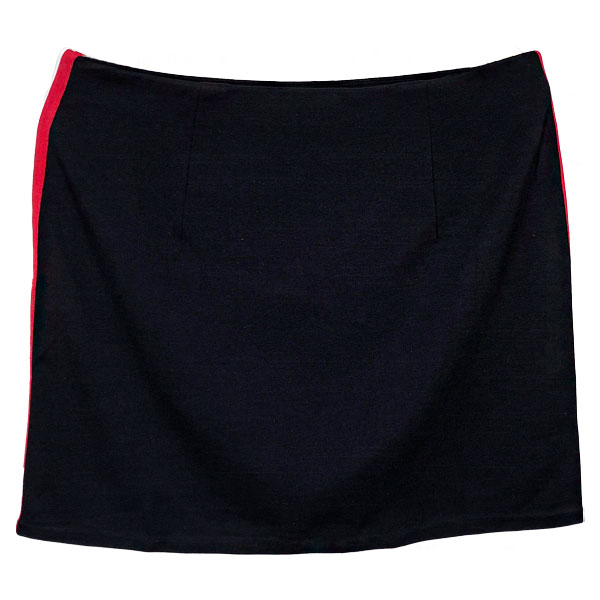 Falda Divided Negra - L