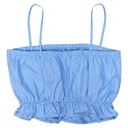 Crop Top Pool Azul Lineas- S