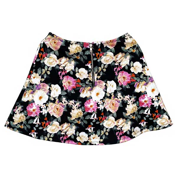 Falda Forever 21 Estampada - M