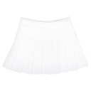 Falda Plisada Blanca - S