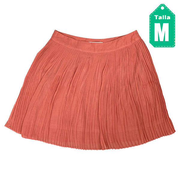 Falda Forever21 Salmon- M