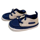 Zapatos Azul Marino y Gris- 6M