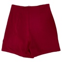 Falda Short Cocoa Blue Vinotinto- S