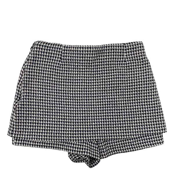Falda Short Zara Cuadros- S