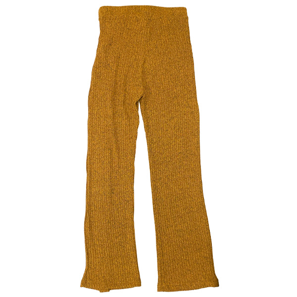 Pantalon Zara Mostaza y Negro- S