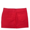 Falda Stradivarius Rojo- L