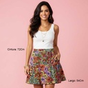 Falda Urban Estampada- S