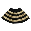 Falda Wild Cat Negro y Dorado- L