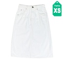 Falda Zara Jeans Blanco- XS