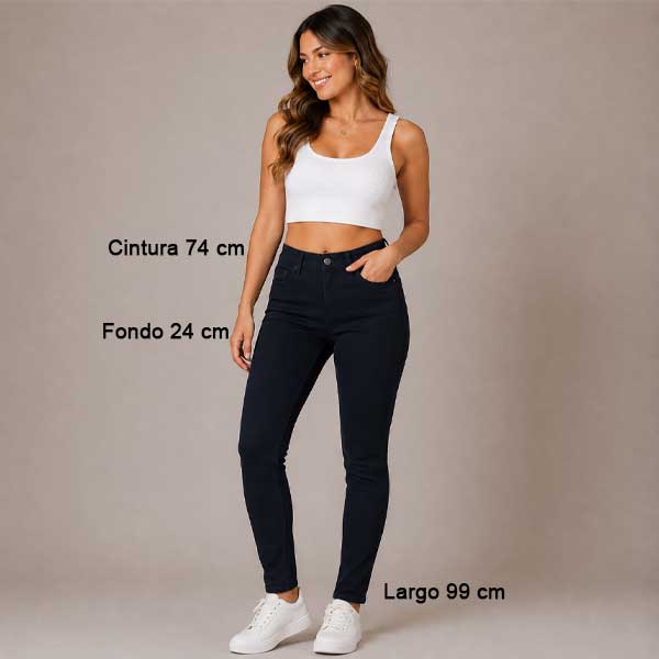 Jean American Eagle Negro - 6