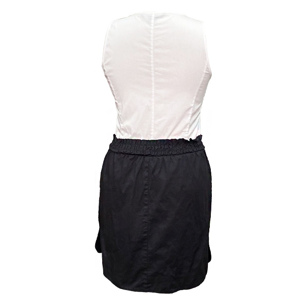 Vestido Armani Exchange Blanco y Negro- M