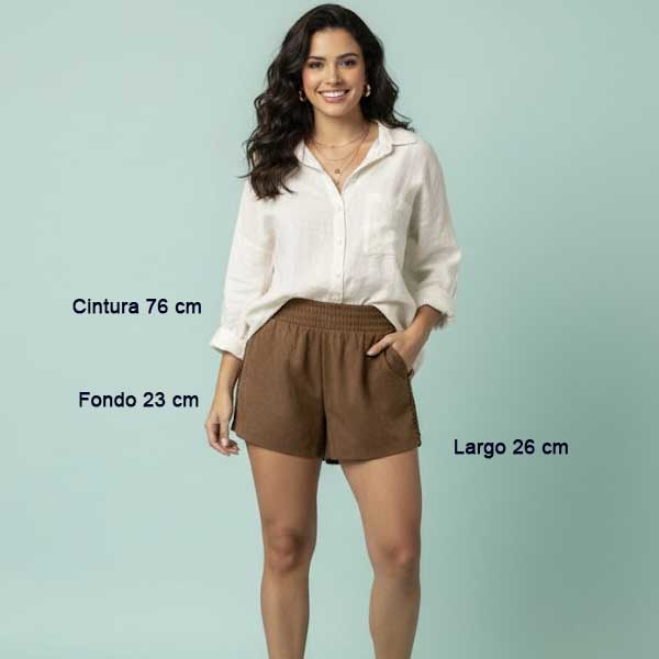 Short Sans Souci Marron- M