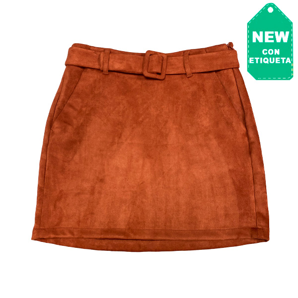 Falda Zogara Terracota