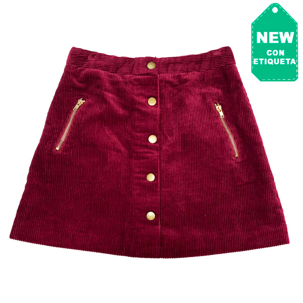 Falda Zogara Vinotinto