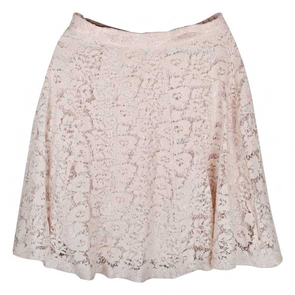 Falda de Encaje Forever21 - M