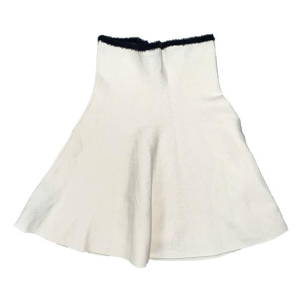 Falda Zara Beige- M