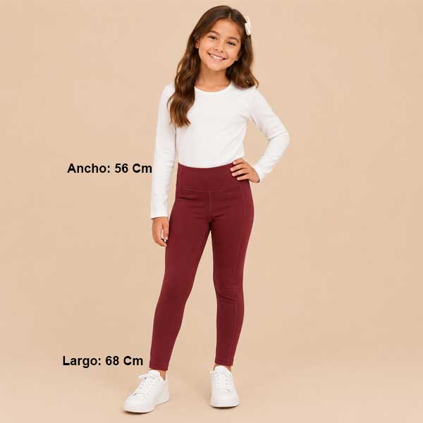Leggings Vinotinto Old Navy - 6/7