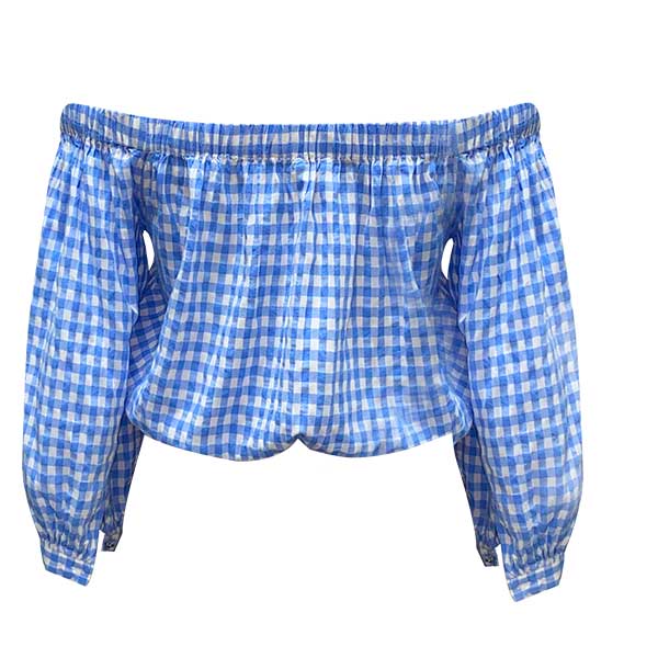 Blusa Forever21 Cuadros- M