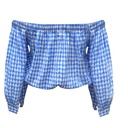 Blusa Forever21 Cuadros- M