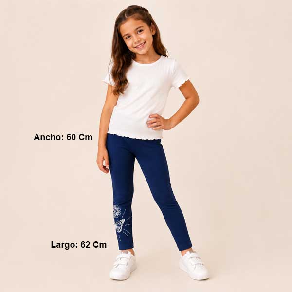 Legging Azul Desigual - 5