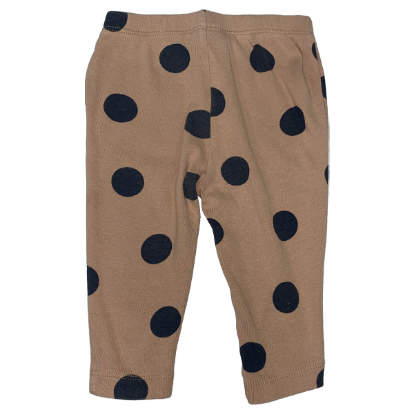 Legging Carters Nude y Negro- 6M