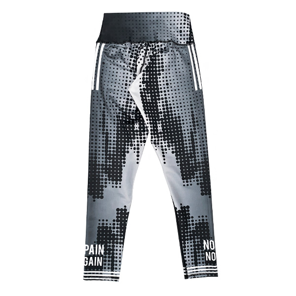 Leggins Kyrios Negro y Gris- Unica