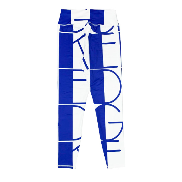 Leggins Shein Blanco y Azul Marino- M