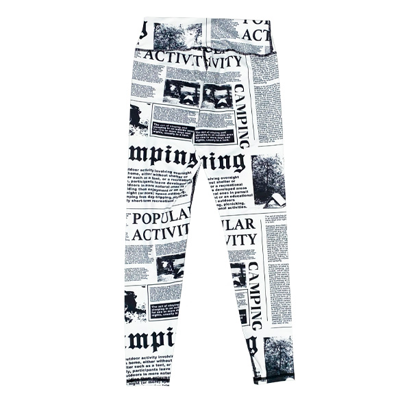 Leggins Shein Blanco y Negro- M