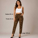 Pantalon D`sexies Leopardo - M