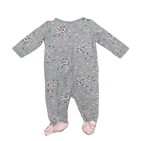 Mameluco Carters Gris- 3M