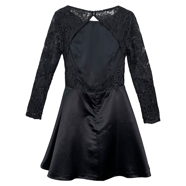Vestido Aldes Couture Negro- XS