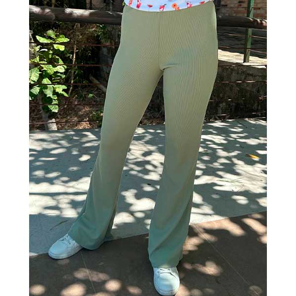 Pantalon Love Tree Verde- M