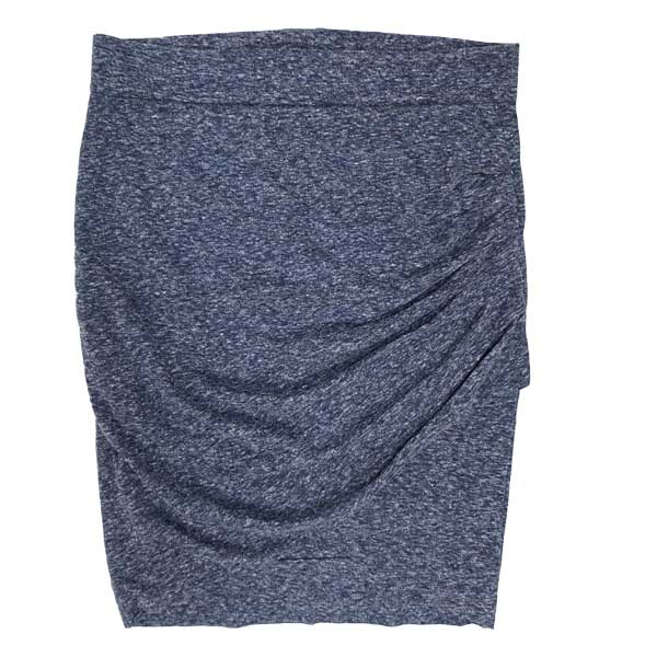 Falda Stradivarius Azul- S