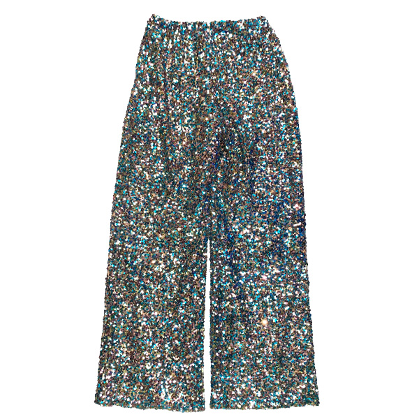 Pantalon de Lentejuelas Multicolor- S