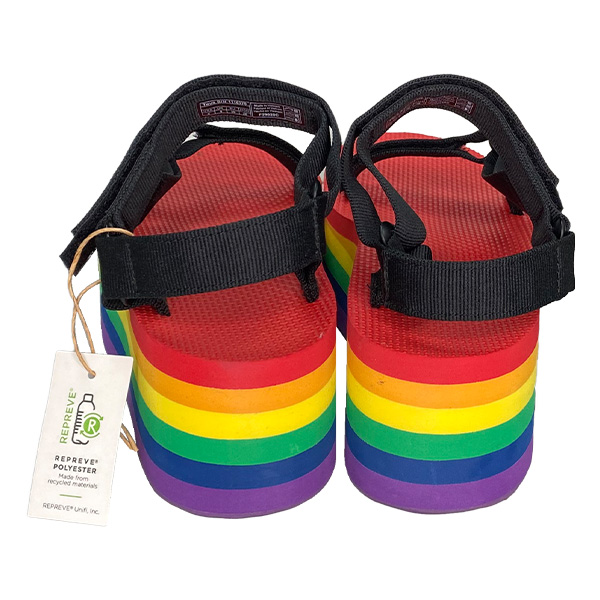Sandalias de Plataforma Teva Flatform Arcoiris- 39