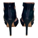 Sandalias de Tacon Negro- 40