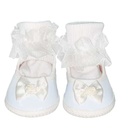 Set de Faldellin Blanco- 3/6M