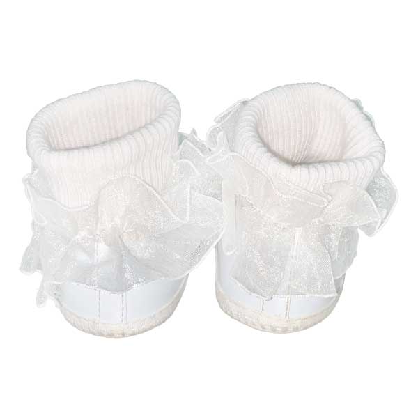Set de Faldellin Blanco- 3/6M