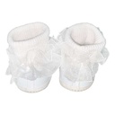 Set de Faldellin Blanco- 3/6M