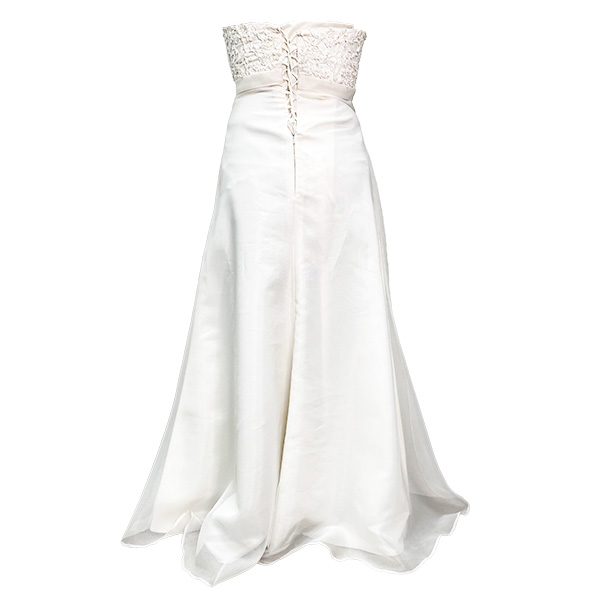 Vestido de Novia Mundo Novia Marfil- L