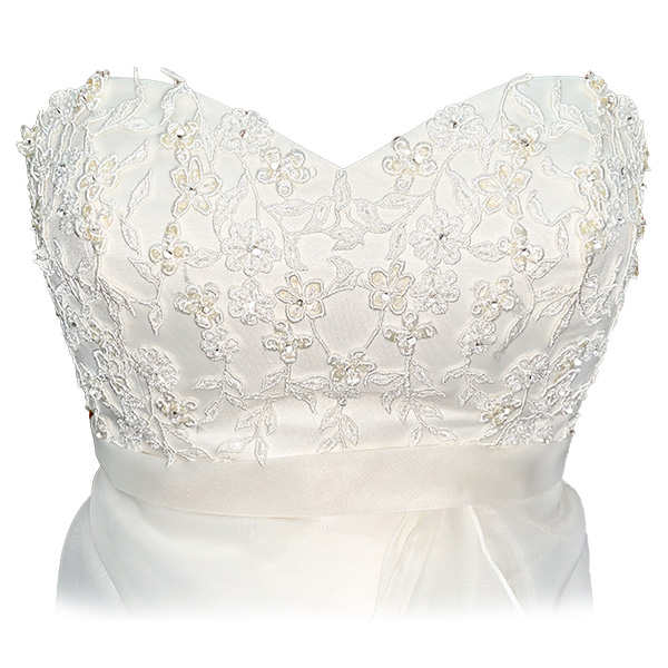 Vestido de Novia Mundo Novia Marfil- L