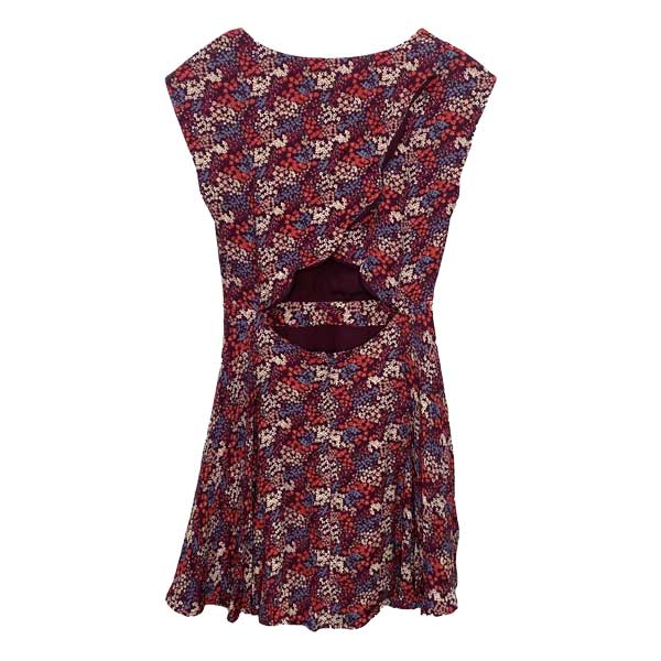 Vestido Forever21 Vinotinto-S