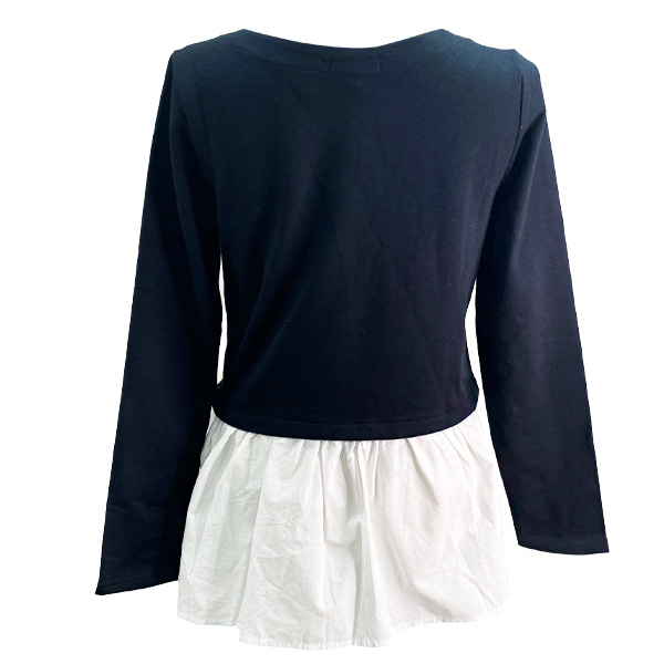 Sweater Nicole Miller Negro y Blanco- M