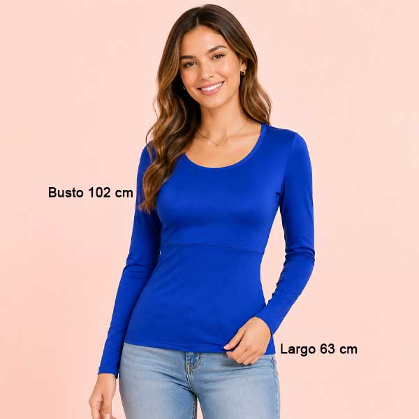 Sweater Performance Azul - S