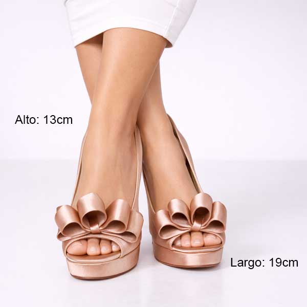 Tacones Vera Wang Rose Gold