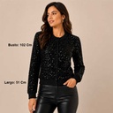 Sweater de Lentejuelas TRF - M